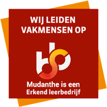 Mudanthe is een erkend leerbedrijf (SBB erkend)